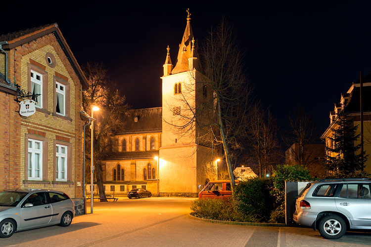 Rodgau im Licht - Niederroden - kath. Kirche St. Matthias