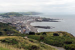 Wales - Aberystwyth - Promenade und Irische See